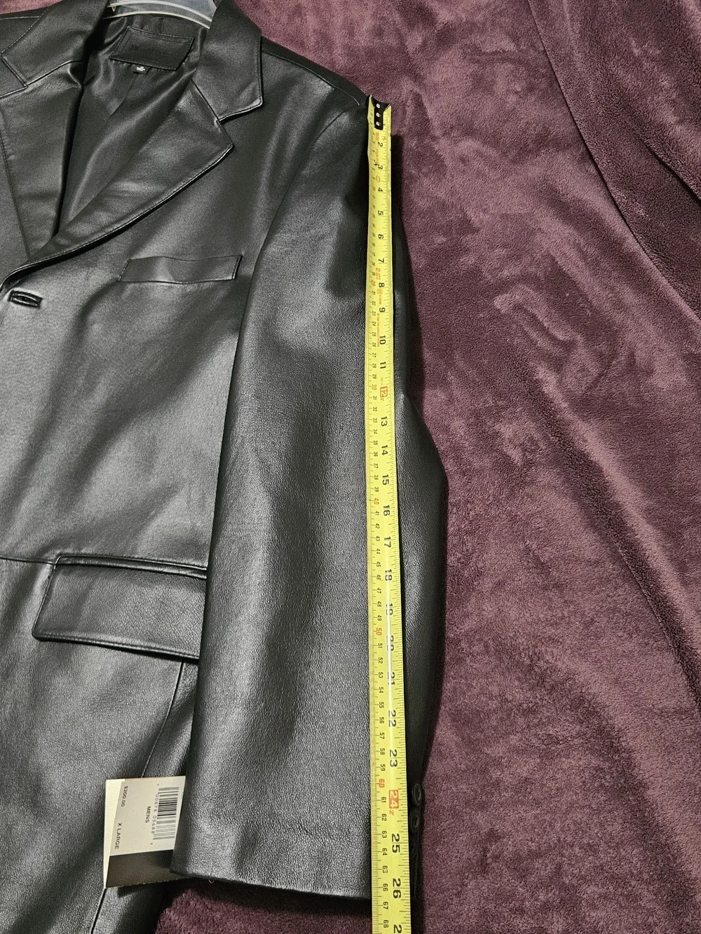 Croft And Barrow Leather Jacket XL NWT